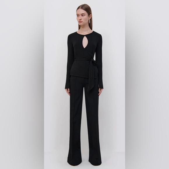 Jonathan Simkhai JENEEN WRAP TOP, size Small NWT! - Picture 3 of 12